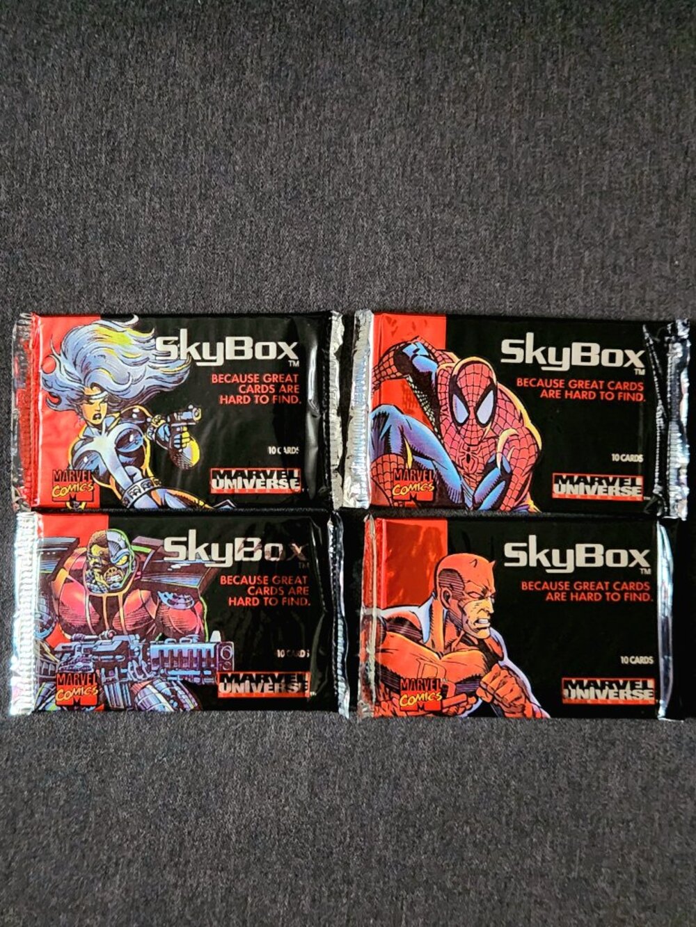 SkyBox Marvel Universe 1993 Sealed Packs